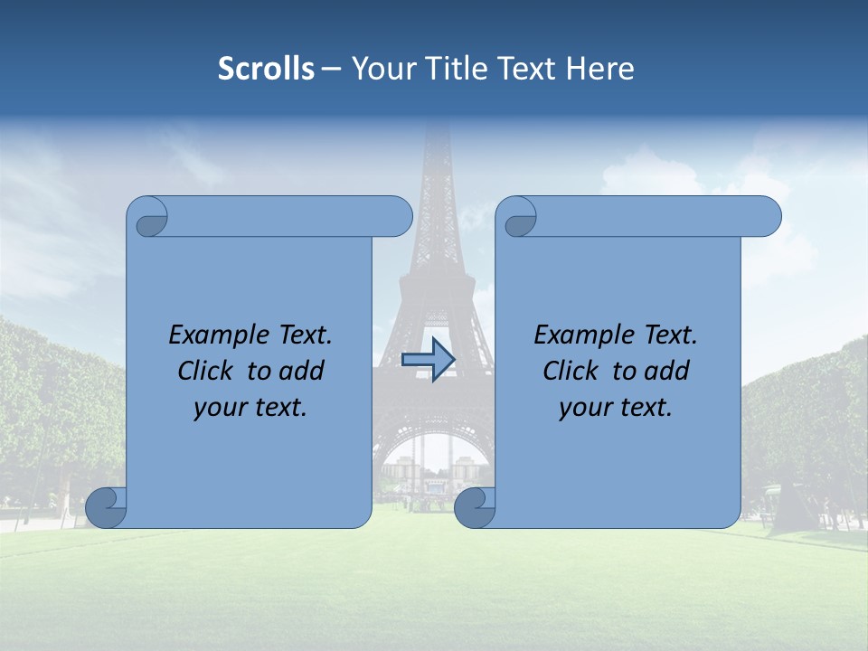 Building Vacation Tree PowerPoint Template
