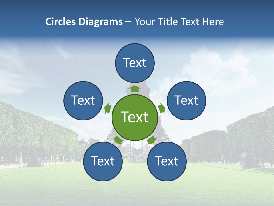 Building Vacation Tree PowerPoint Template