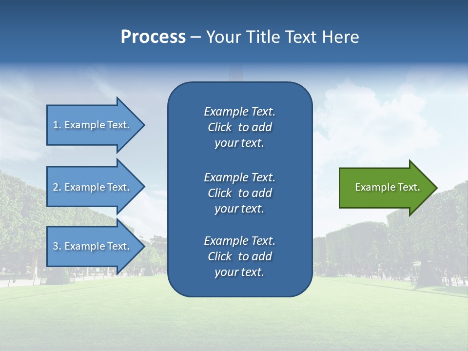 Building Vacation Tree PowerPoint Template