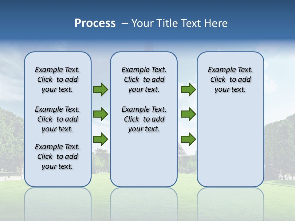 Building Vacation Tree PowerPoint Template