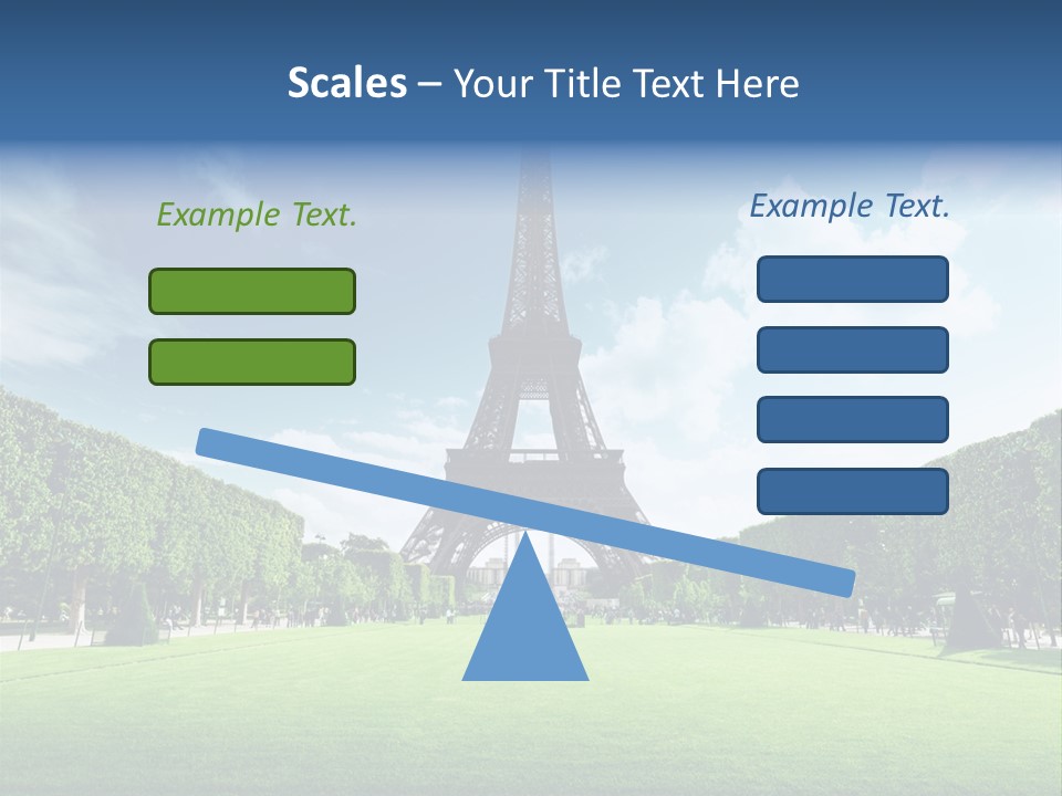 Building Vacation Tree PowerPoint Template