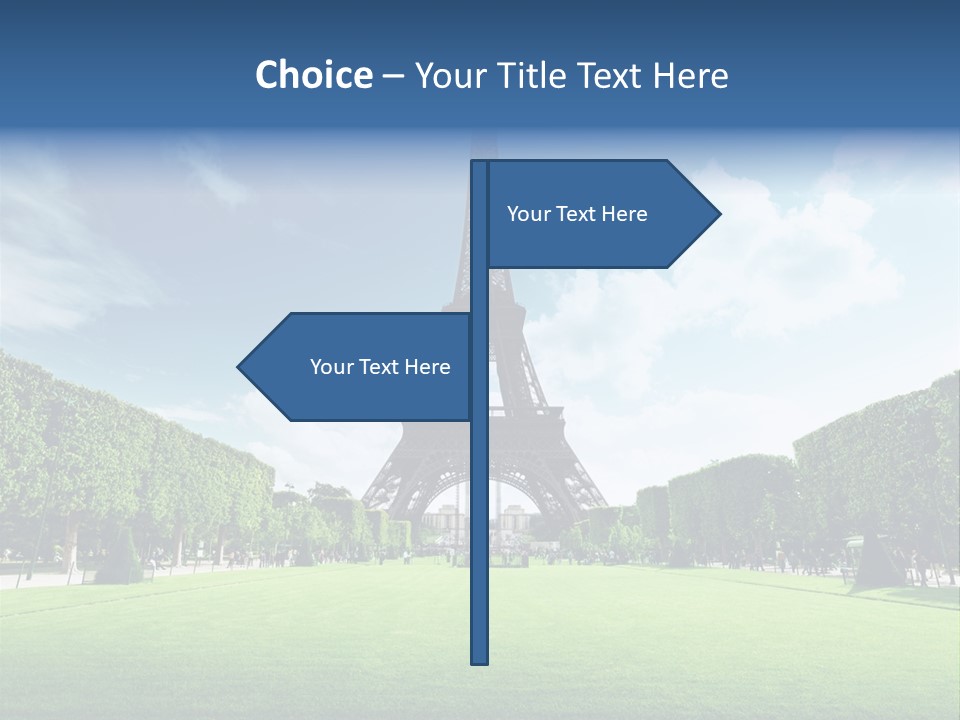 Building Vacation Tree PowerPoint Template