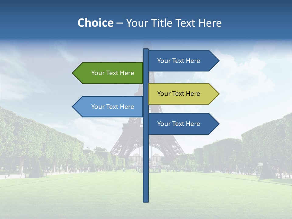 Building Vacation Tree PowerPoint Template
