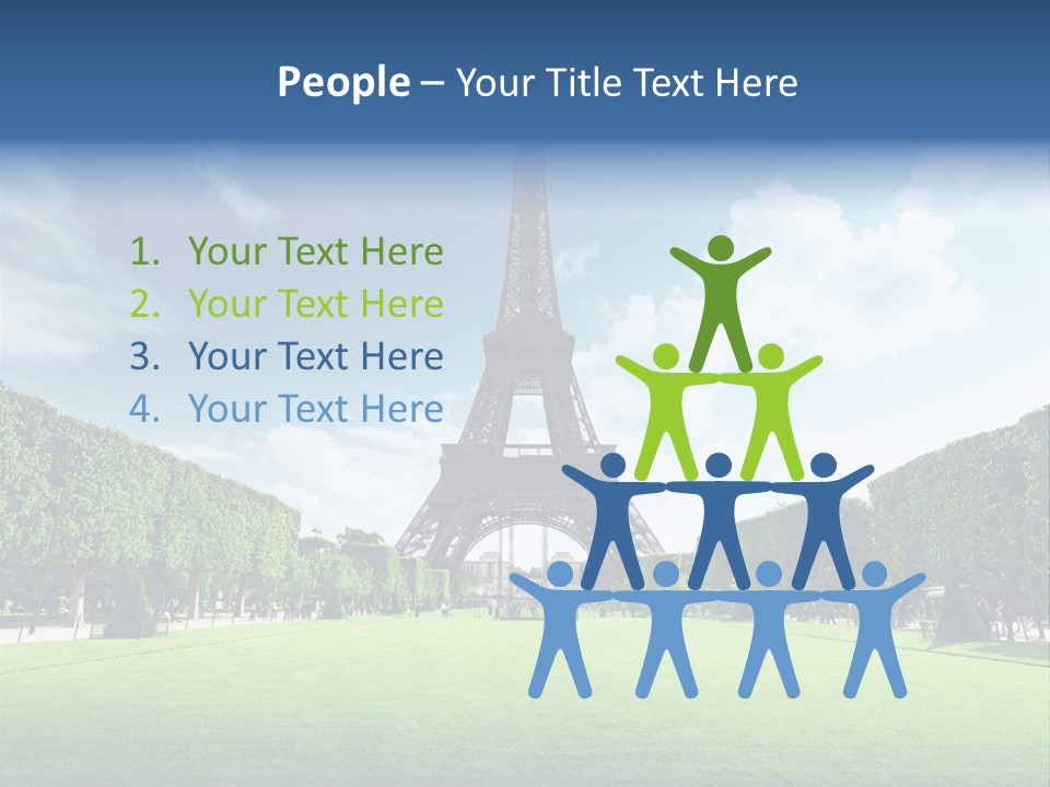 Building Vacation Tree PowerPoint Template