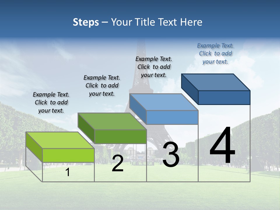 Building Vacation Tree PowerPoint Template