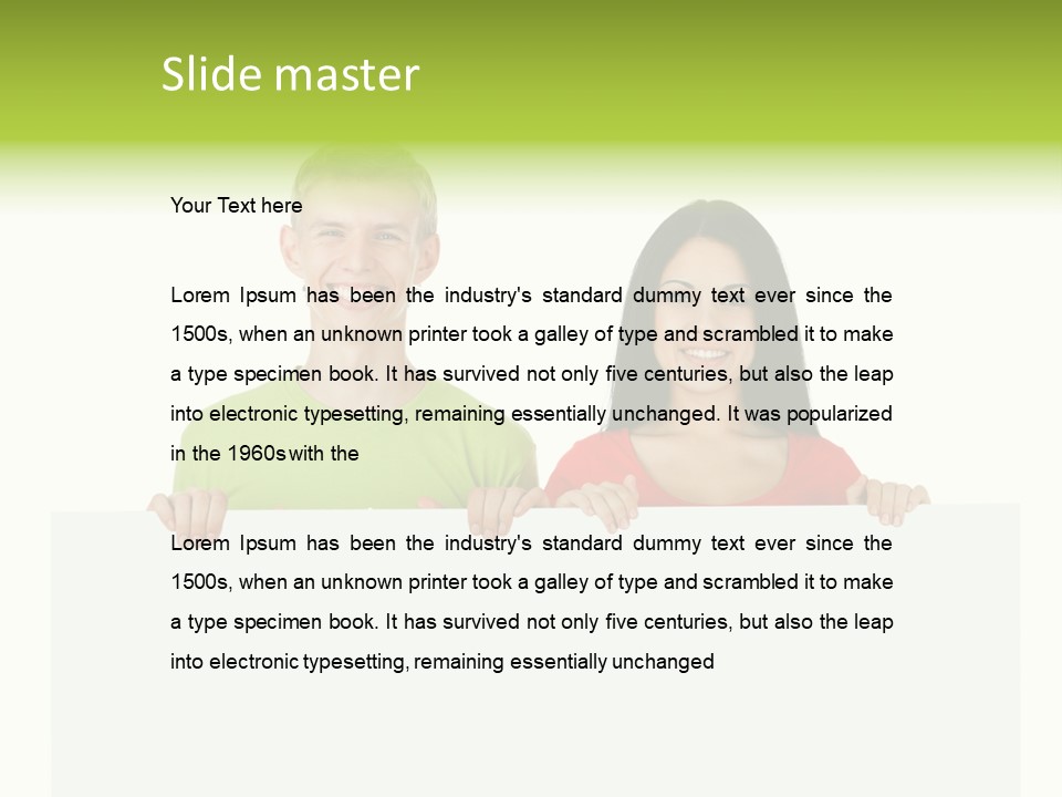 Offer Show Present PowerPoint Template