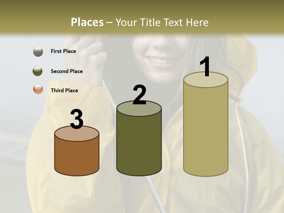 Brown Hair Beauty In Nature Waterproof PowerPoint Template