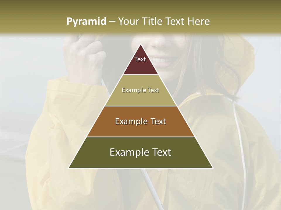 Brown Hair Beauty In Nature Waterproof PowerPoint Template