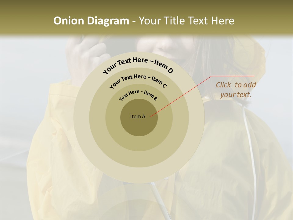 Brown Hair Beauty In Nature Waterproof PowerPoint Template