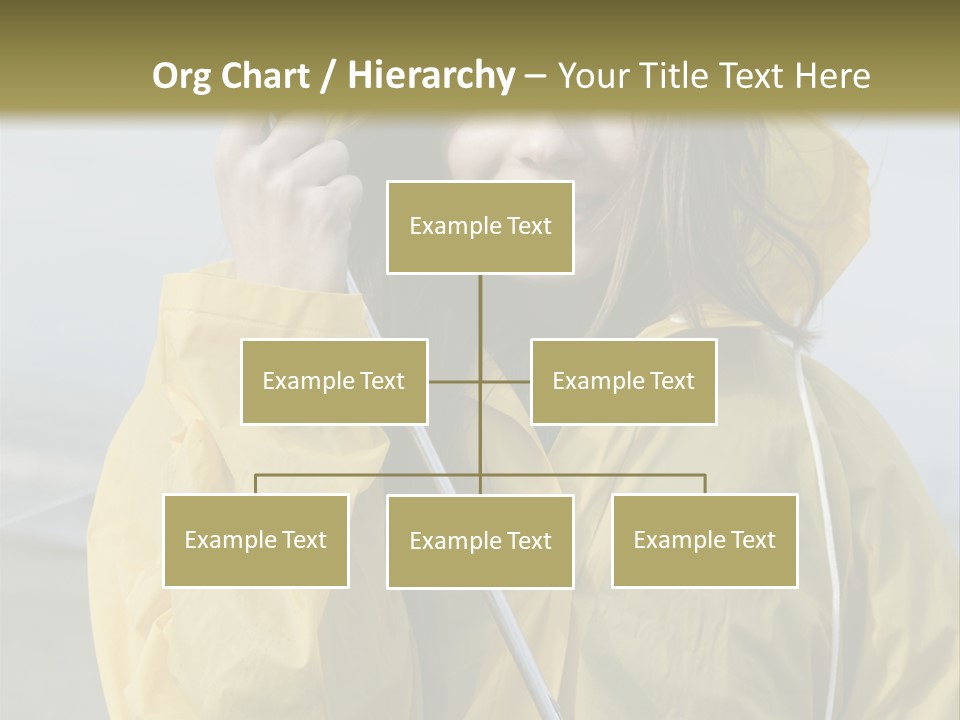 Brown Hair Beauty In Nature Waterproof PowerPoint Template