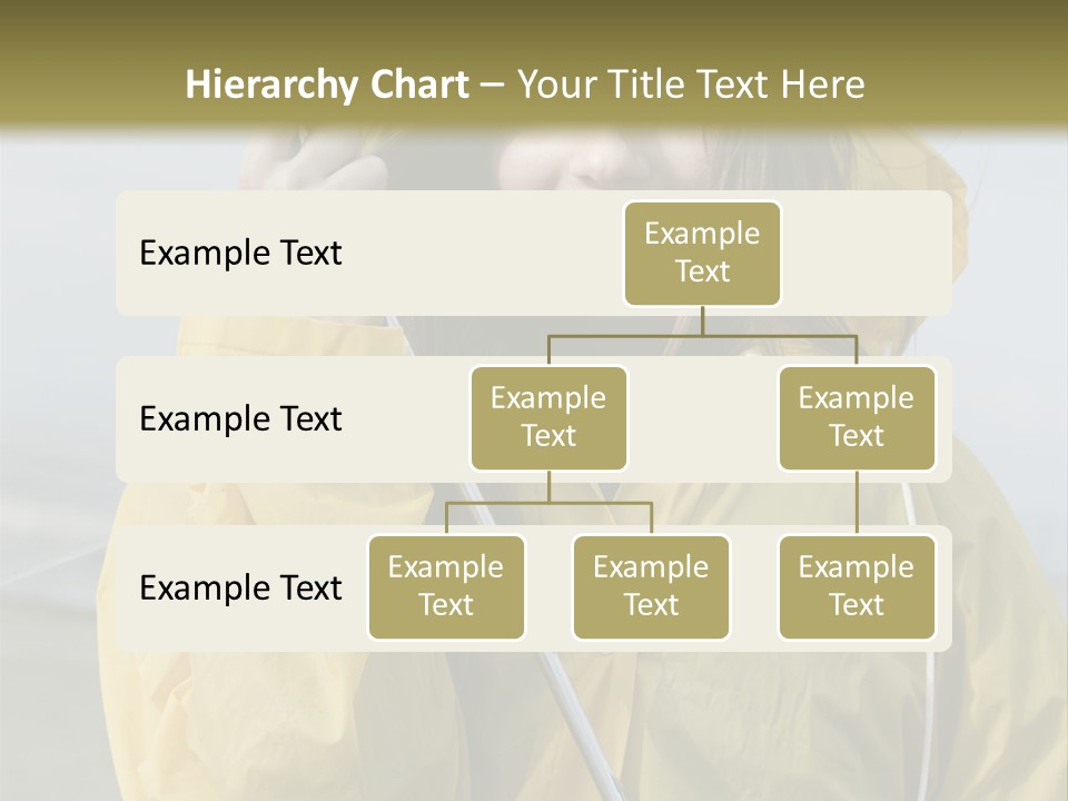 Brown Hair Beauty In Nature Waterproof PowerPoint Template