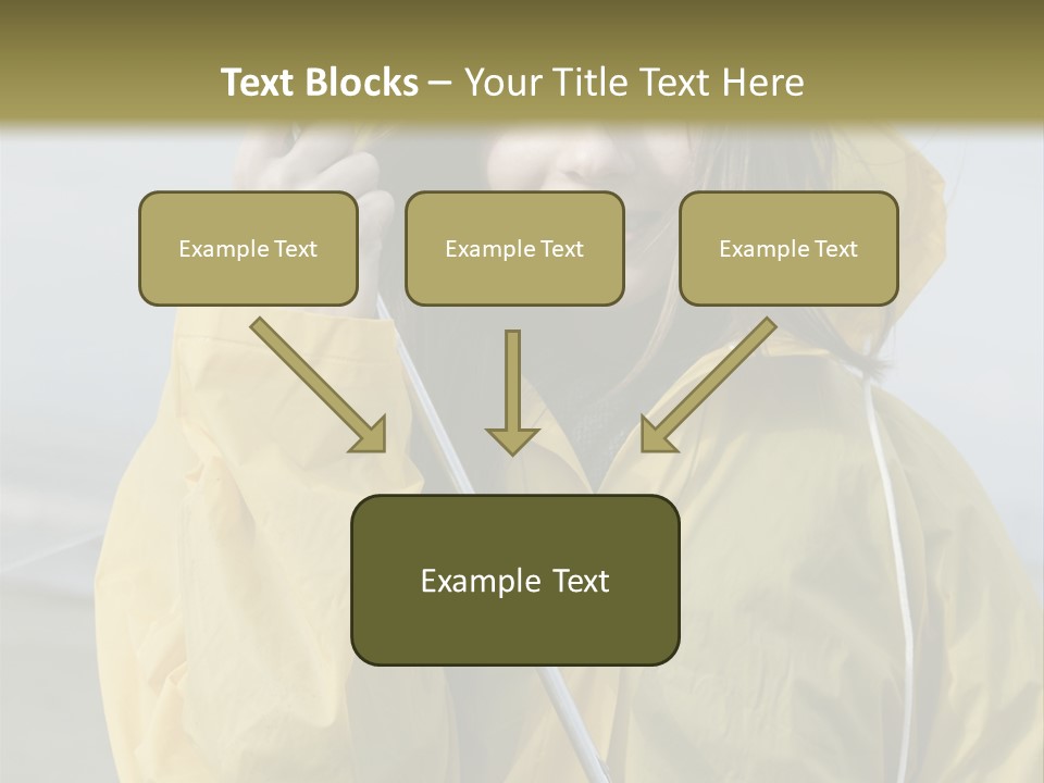 Brown Hair Beauty In Nature Waterproof PowerPoint Template