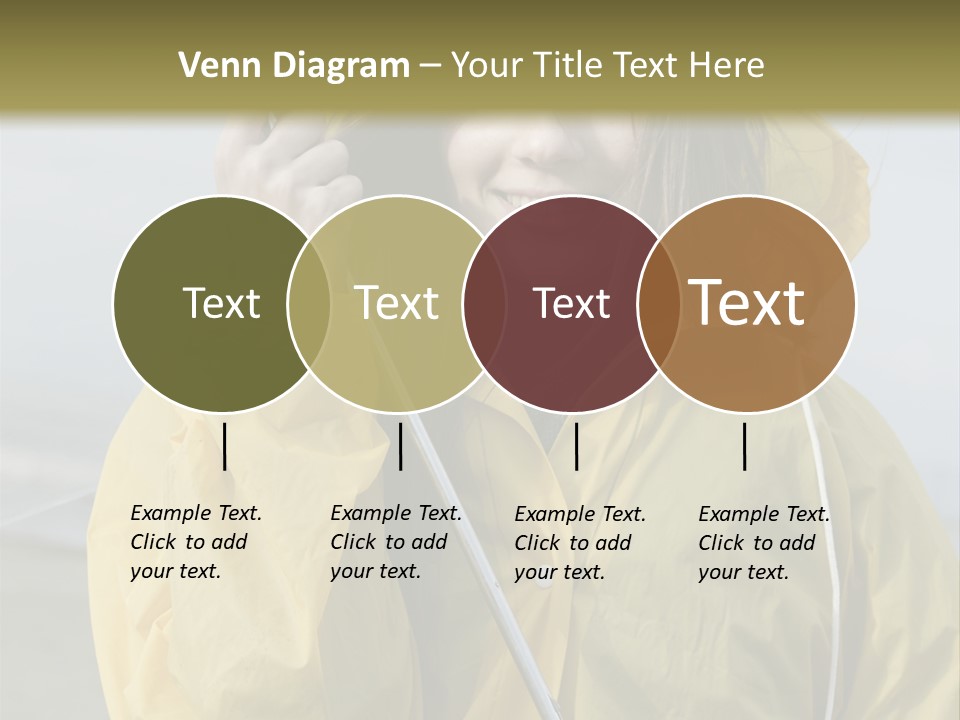 Brown Hair Beauty In Nature Waterproof PowerPoint Template