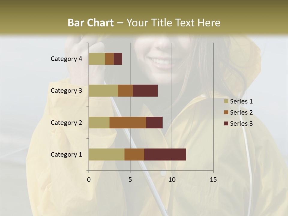 Brown Hair Beauty In Nature Waterproof PowerPoint Template