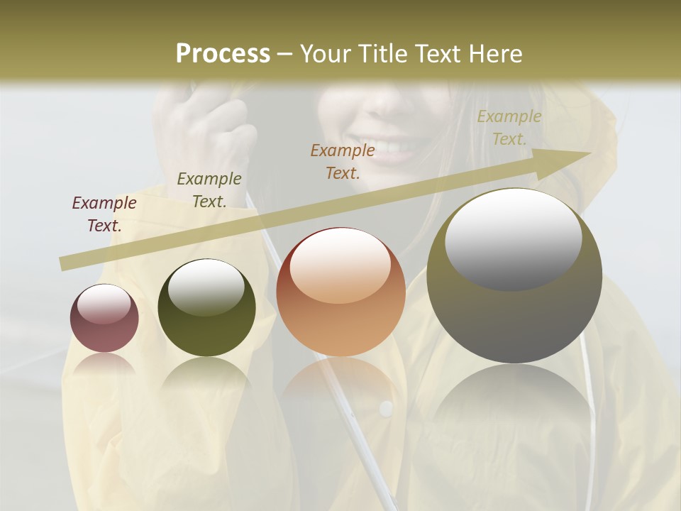 Brown Hair Beauty In Nature Waterproof PowerPoint Template