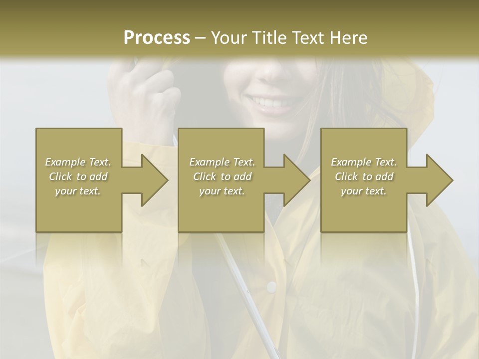 Brown Hair Beauty In Nature Waterproof PowerPoint Template