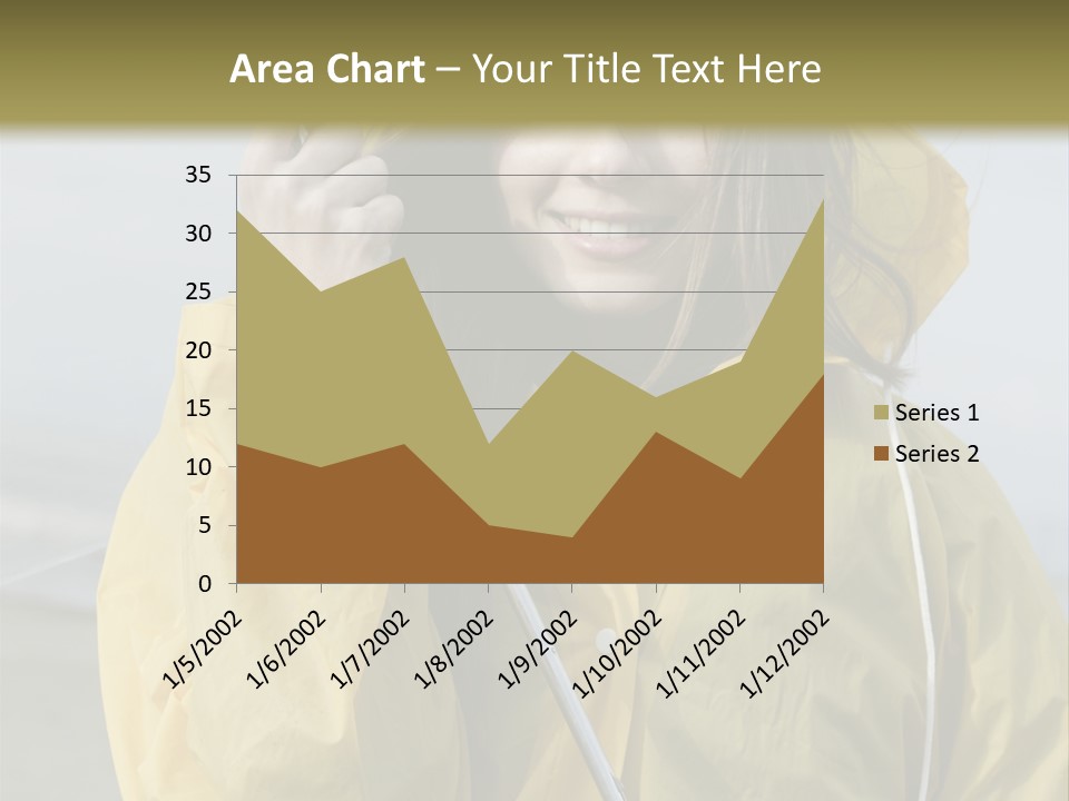 Brown Hair Beauty In Nature Waterproof PowerPoint Template