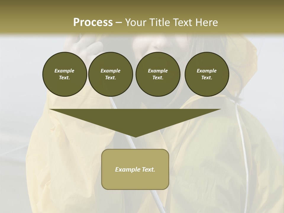 Brown Hair Beauty In Nature Waterproof PowerPoint Template