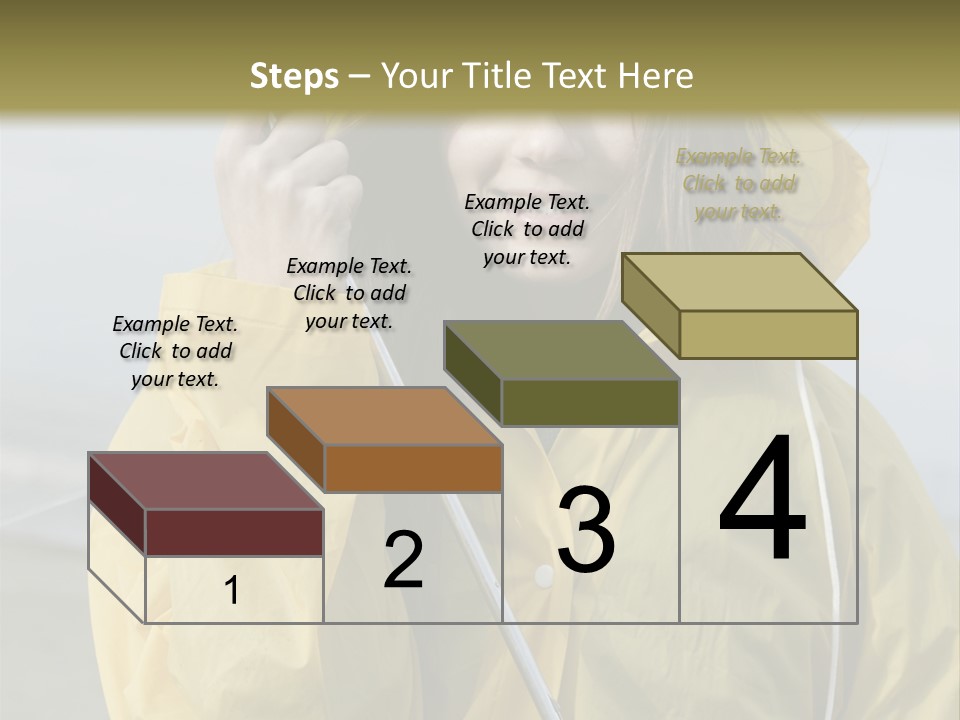 Brown Hair Beauty In Nature Waterproof PowerPoint Template