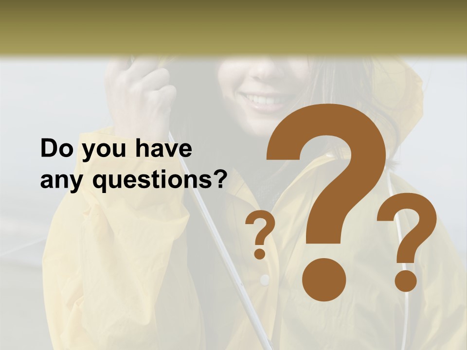 Brown Hair Beauty In Nature Waterproof PowerPoint Template