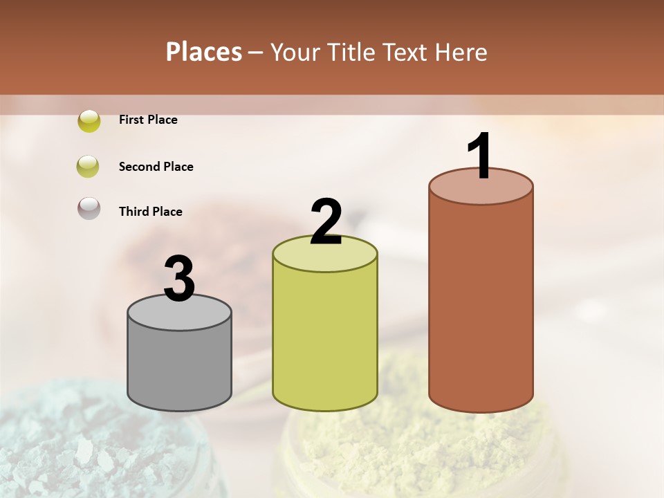 Blush Beige Mineral Makeup PowerPoint Template