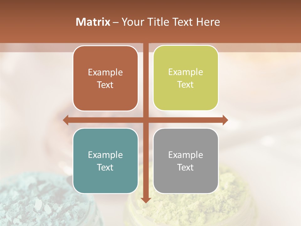 Blush Beige Mineral Makeup PowerPoint Template