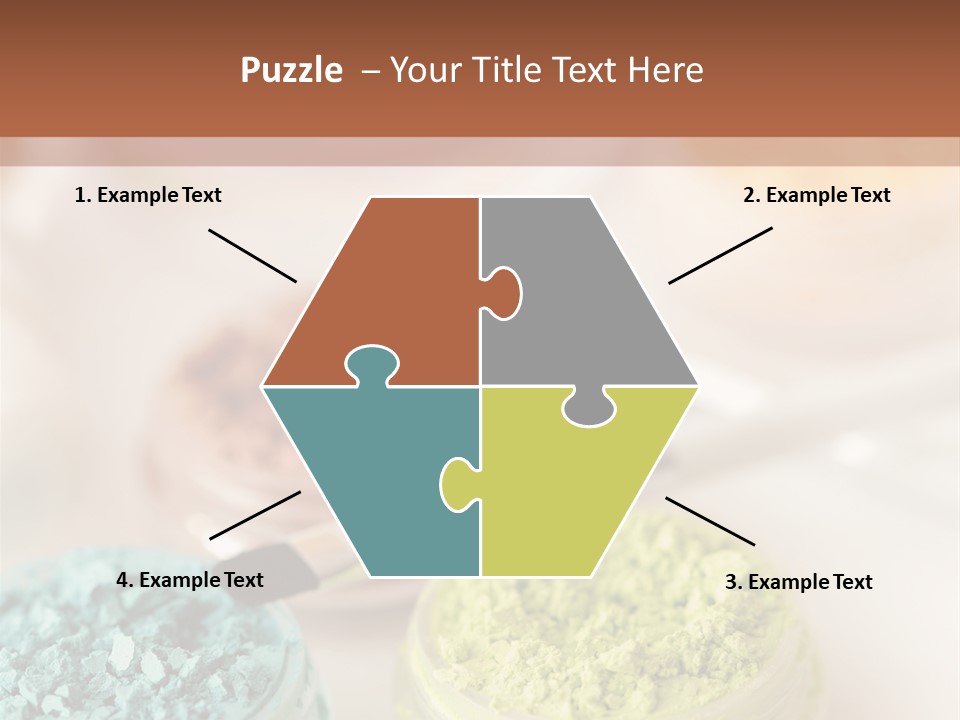 Blush Beige Mineral Makeup PowerPoint Template