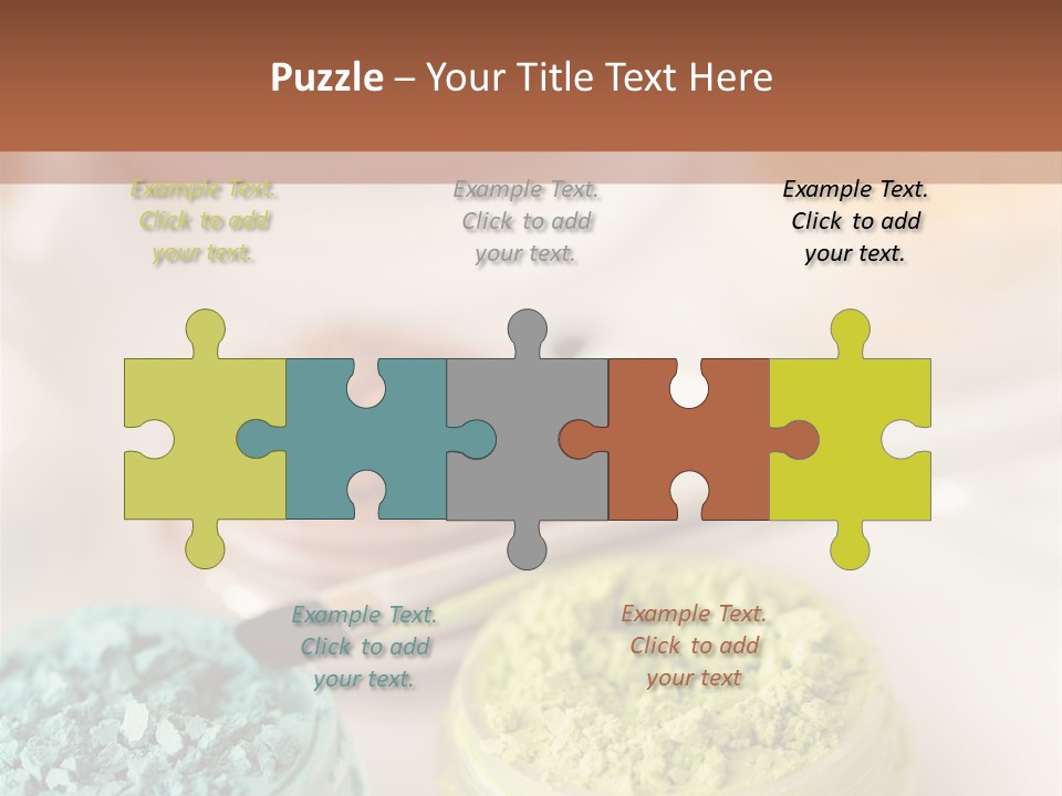 Blush Beige Mineral Makeup PowerPoint Template