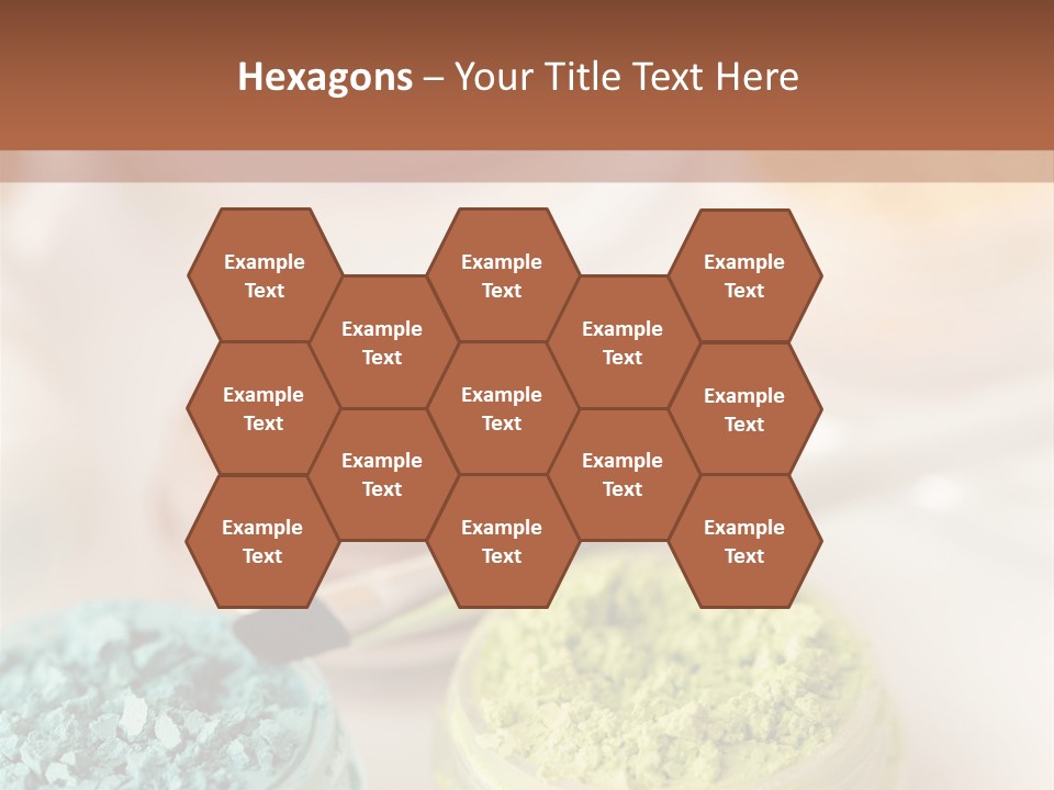 Blush Beige Mineral Makeup PowerPoint Template