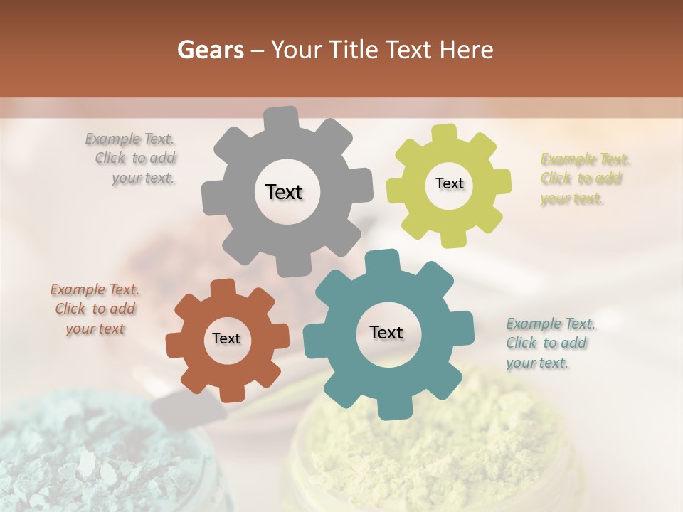 Blush Beige Mineral Makeup PowerPoint Template