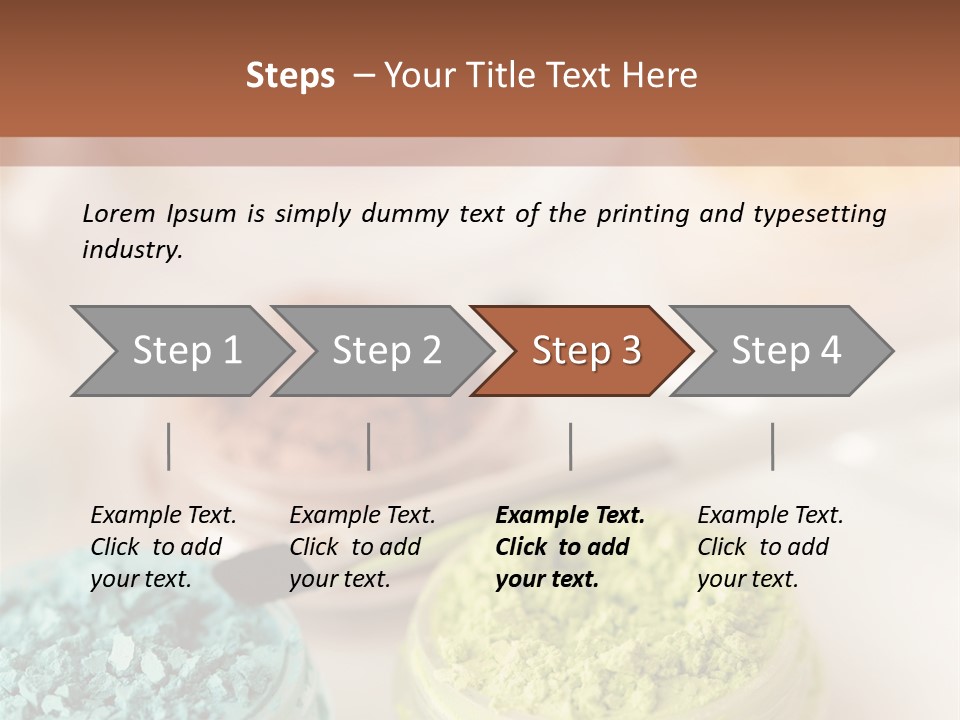 Blush Beige Mineral Makeup PowerPoint Template