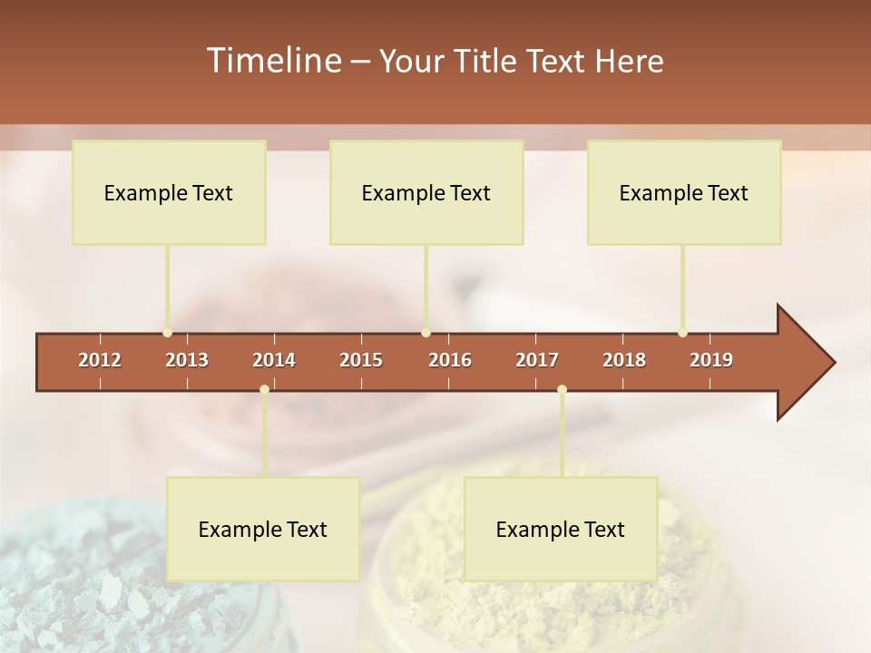 Blush Beige Mineral Makeup PowerPoint Template