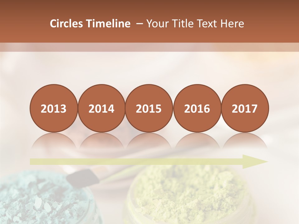 Blush Beige Mineral Makeup PowerPoint Template