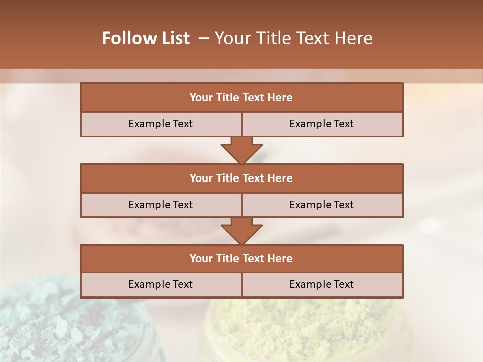 Blush Beige Mineral Makeup PowerPoint Template
