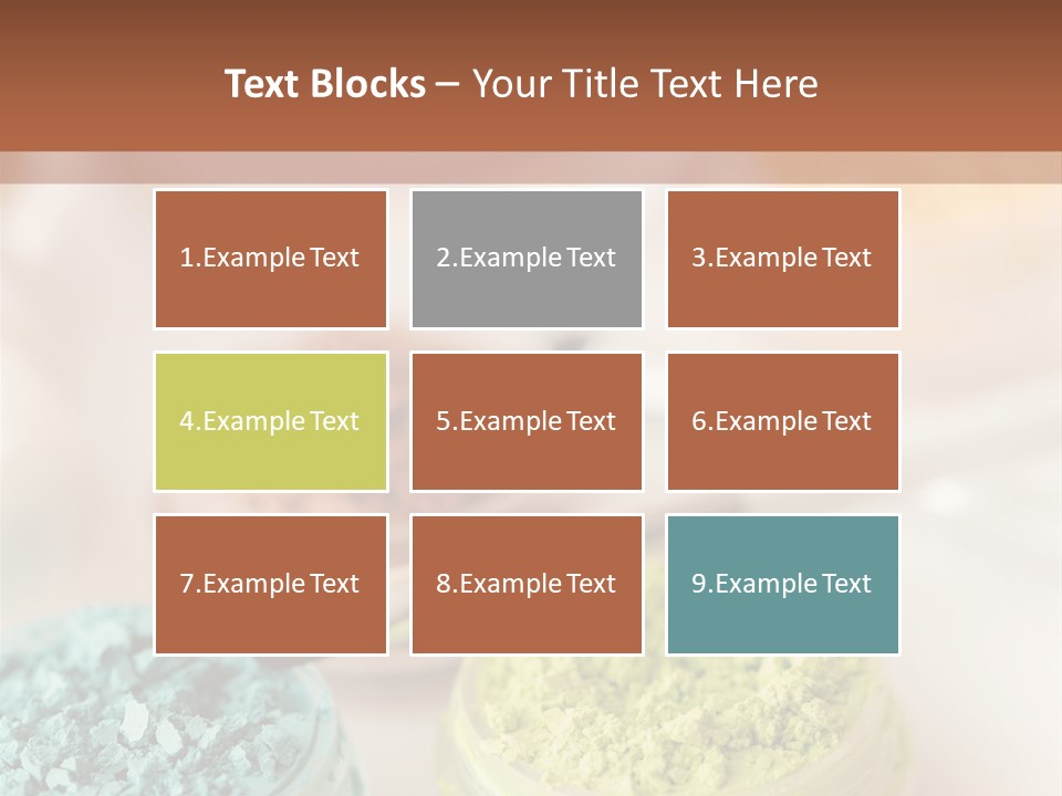 Blush Beige Mineral Makeup PowerPoint Template