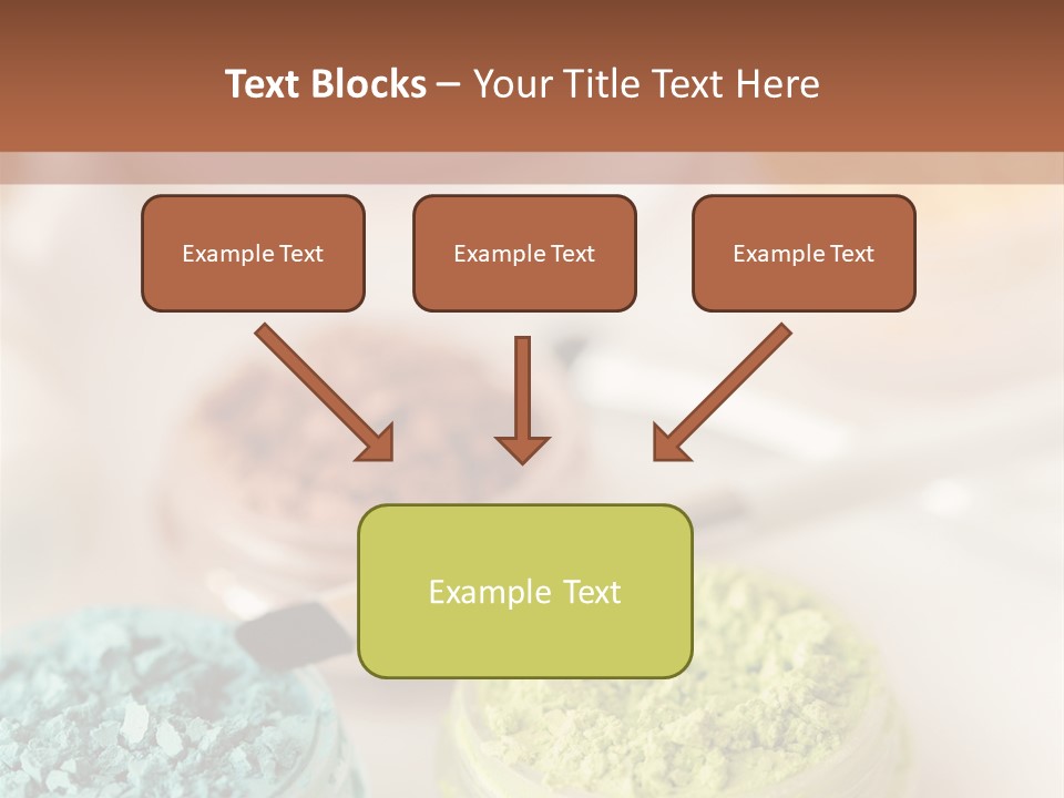 Blush Beige Mineral Makeup PowerPoint Template