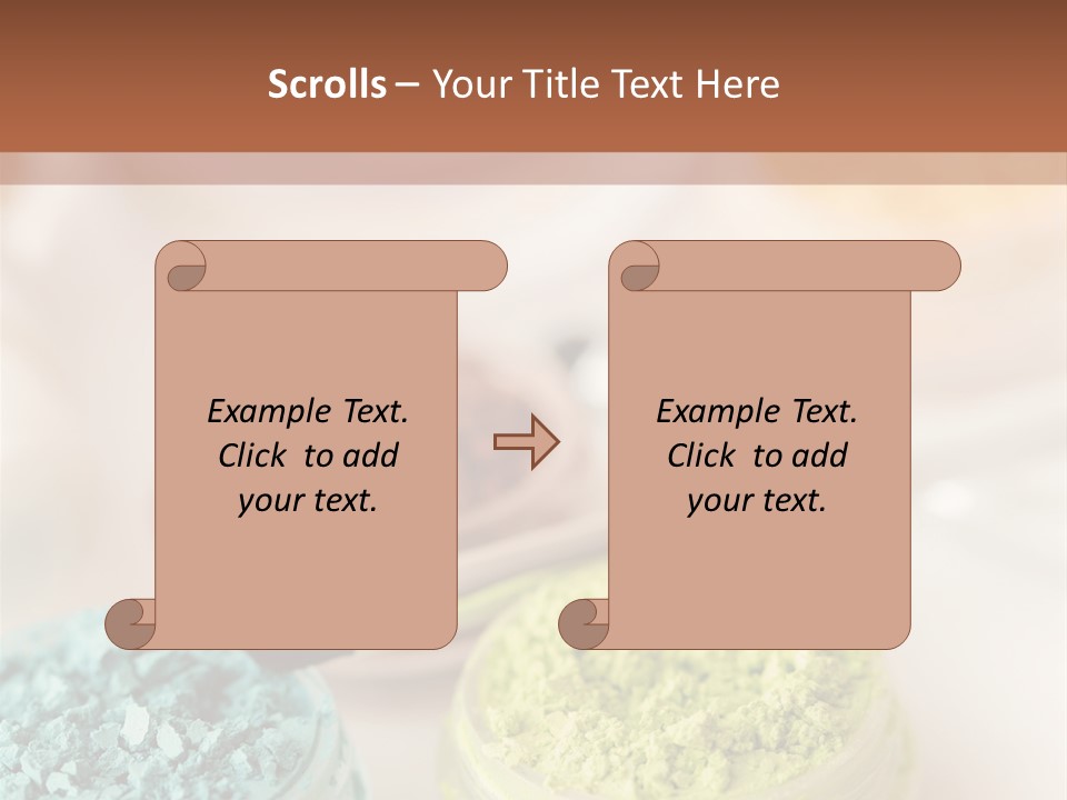 Blush Beige Mineral Makeup PowerPoint Template