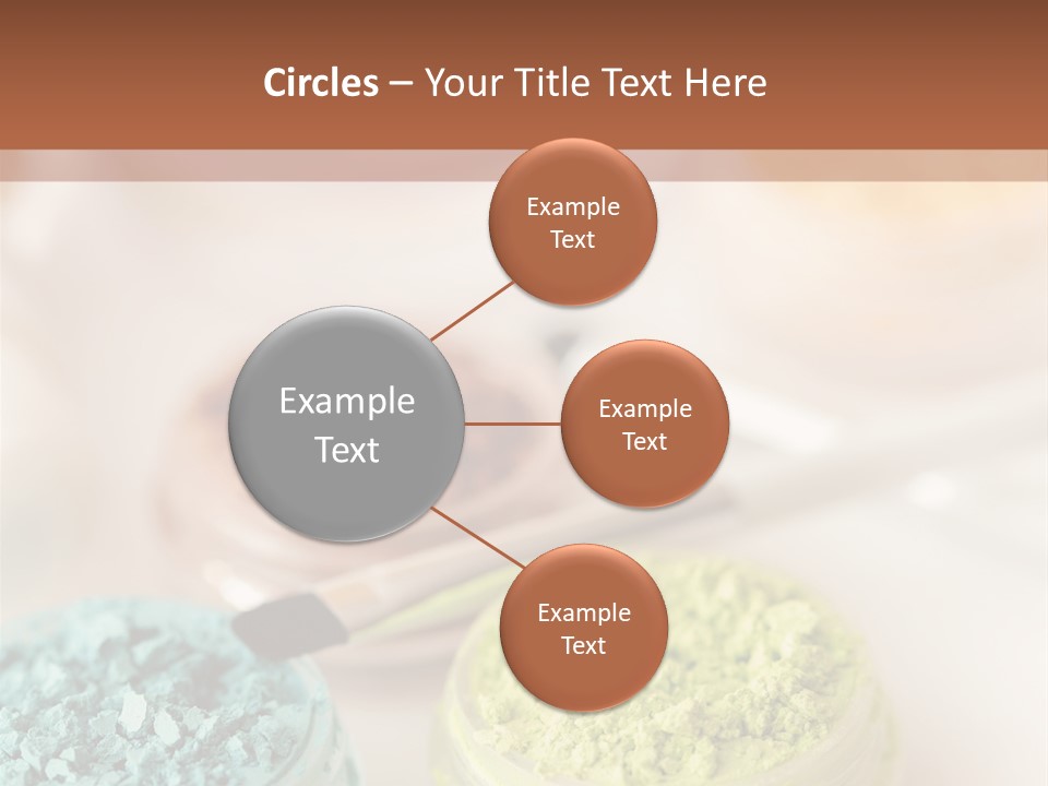 Blush Beige Mineral Makeup PowerPoint Template