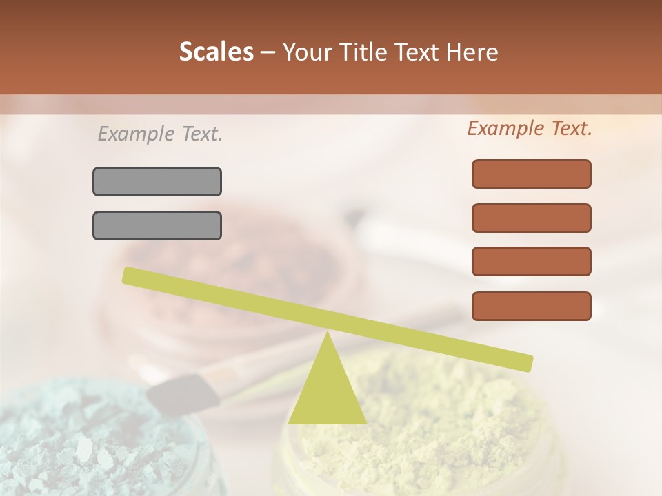 Blush Beige Mineral Makeup PowerPoint Template