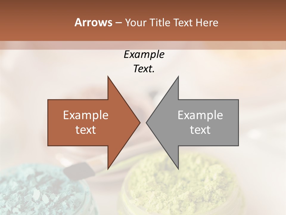 Blush Beige Mineral Makeup PowerPoint Template