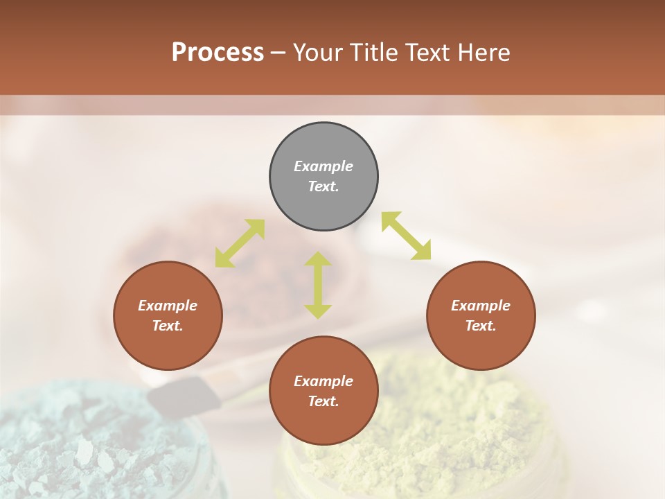 Blush Beige Mineral Makeup PowerPoint Template