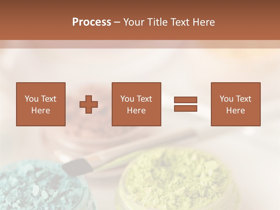 Blush Beige Mineral Makeup PowerPoint Template