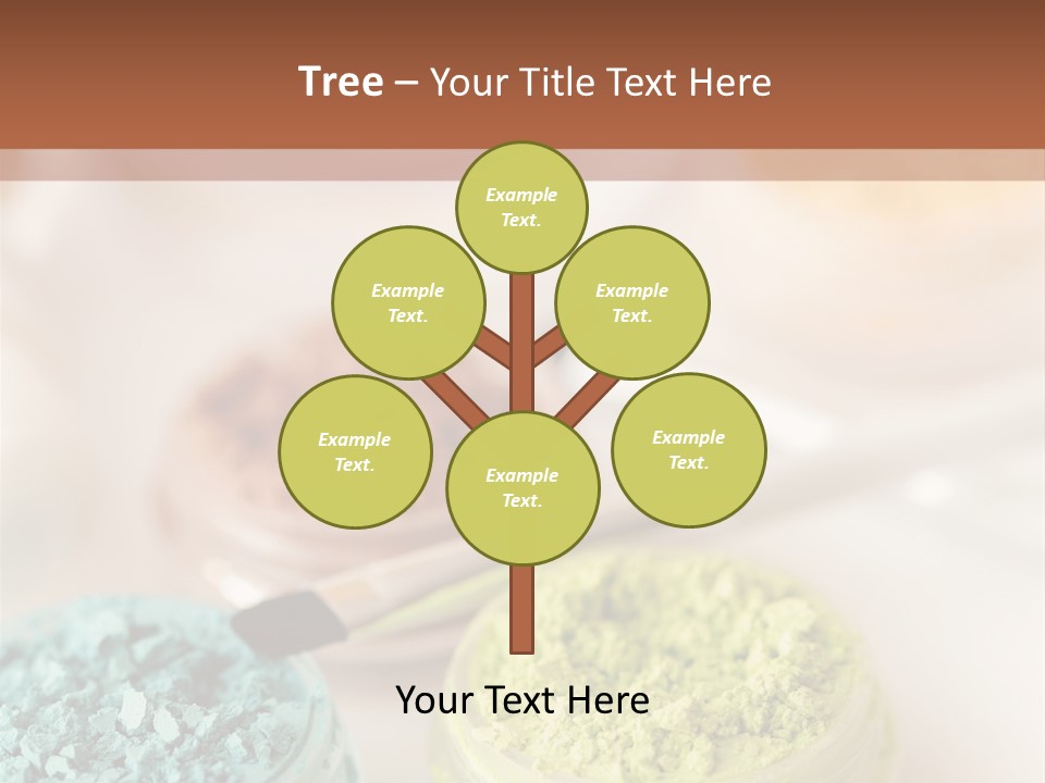 Blush Beige Mineral Makeup PowerPoint Template