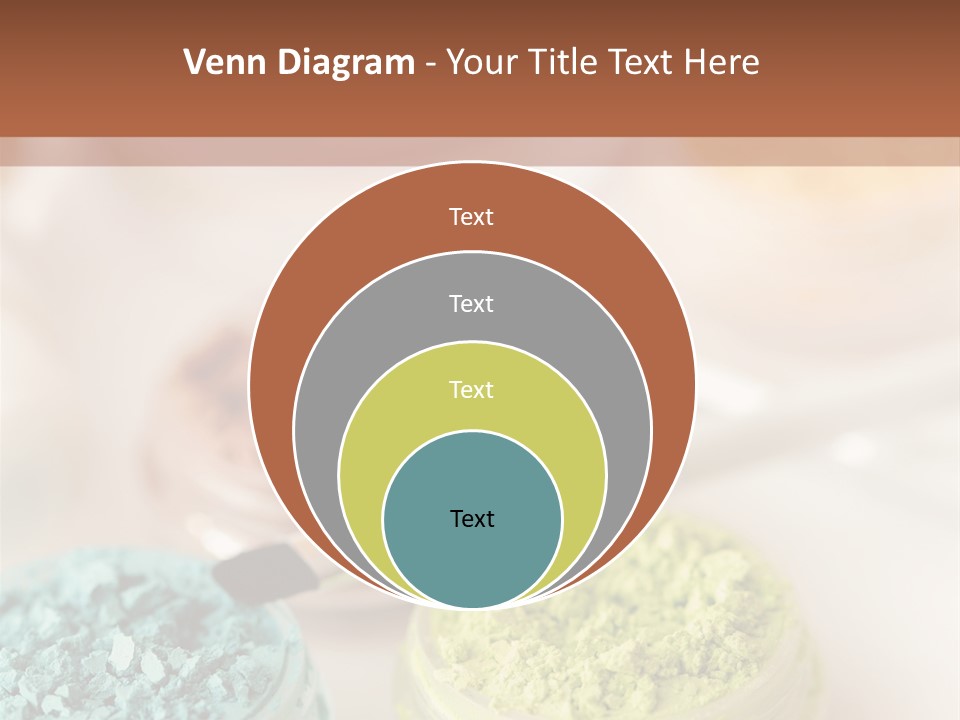 Blush Beige Mineral Makeup PowerPoint Template