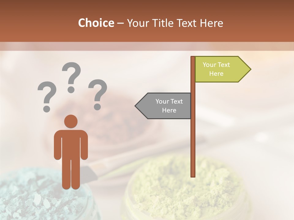 Blush Beige Mineral Makeup PowerPoint Template