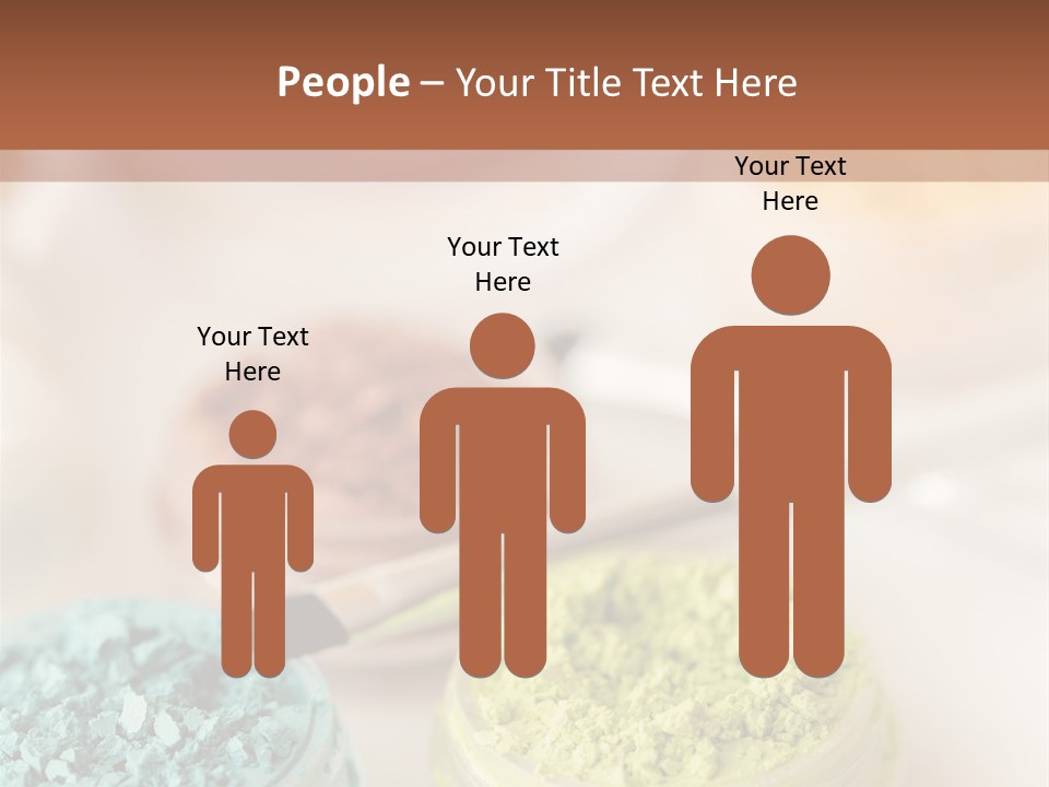 Blush Beige Mineral Makeup PowerPoint Template