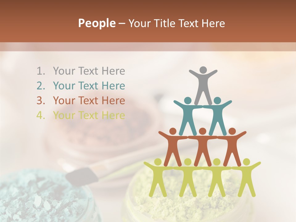 Blush Beige Mineral Makeup PowerPoint Template