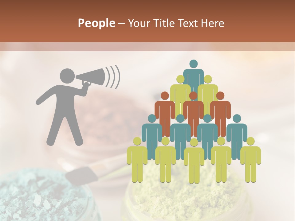 Blush Beige Mineral Makeup PowerPoint Template