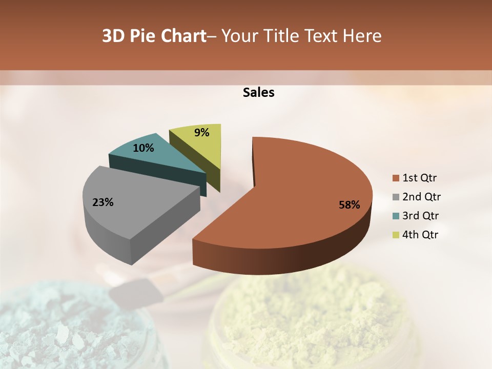 Blush Beige Mineral Makeup PowerPoint Template