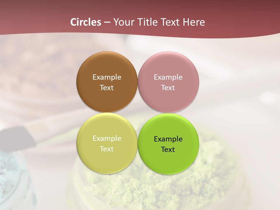 Macro Bronze Crushed PowerPoint Template